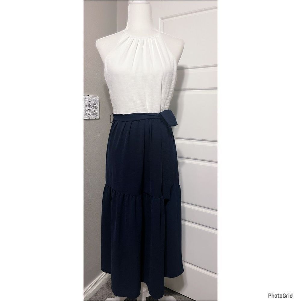DKNY Block Tier Dress